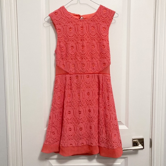 Kimchi Blue Pink Lace Dress - Picture 1 of 8